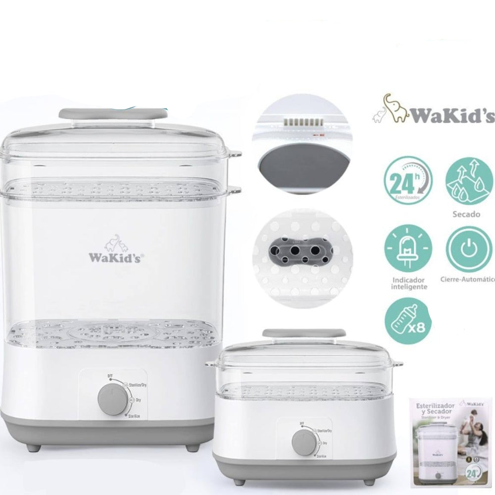 Esterilizador 2en1 Wakid`s Eléctrico