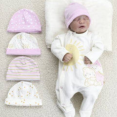 Gorro x 5 unds Choco miel Corazones