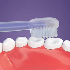 Cepillo masajeador de dientes y encías