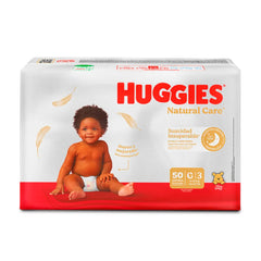 Pañales Huggies Natural Care Etapa 3/G x 50 Unds