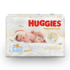 Pañales Huggies Natural Care Etapa 1/P x 50 Unds