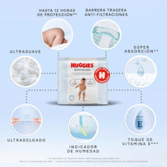 Pañales Huggies Derma Care Etapa 1/P x 68 Unds