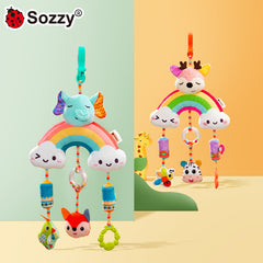 Sonajero colgante Arcoiris