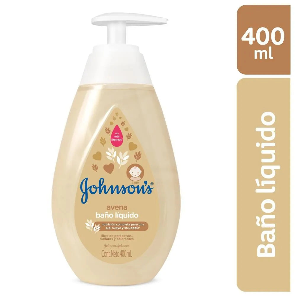 Baño liquido Johnson Avena x 400 ml