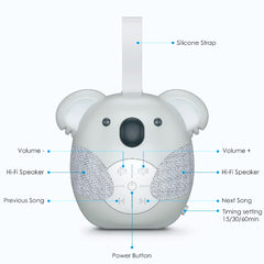 Sonajero Koala Ruido Blanco