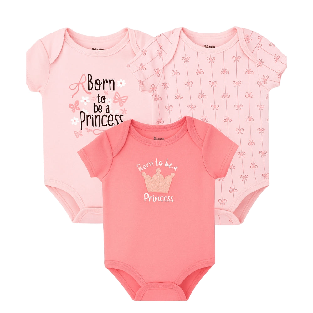 Mamelucos Princess Rose x 3 unds