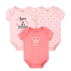 Mamelucos Princess Rose x 3 unds