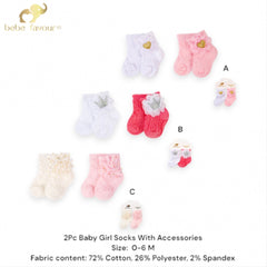 Medias Bebe Favour x 2 Pares