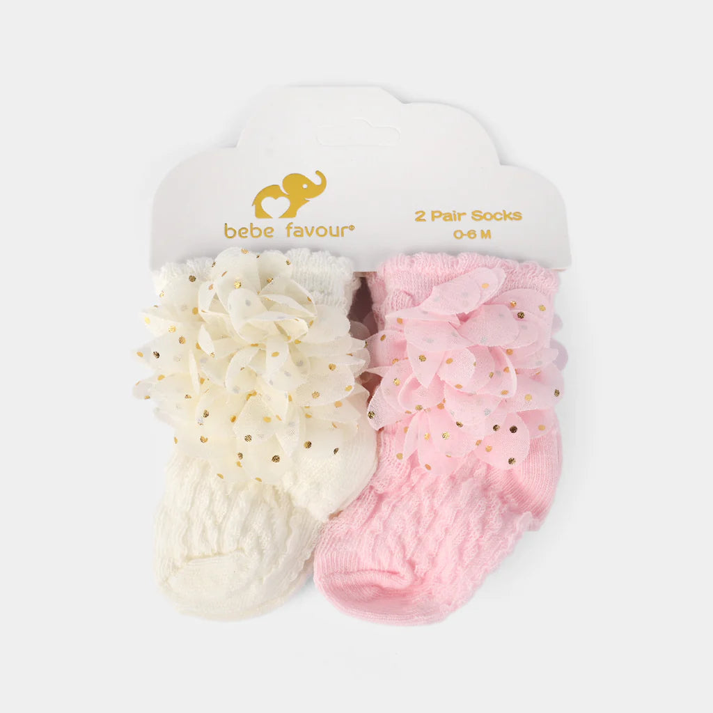 Medias Bebe Favour x 2 Pares