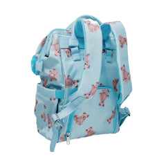 Pañalera morral Nube Luna Osos Azul