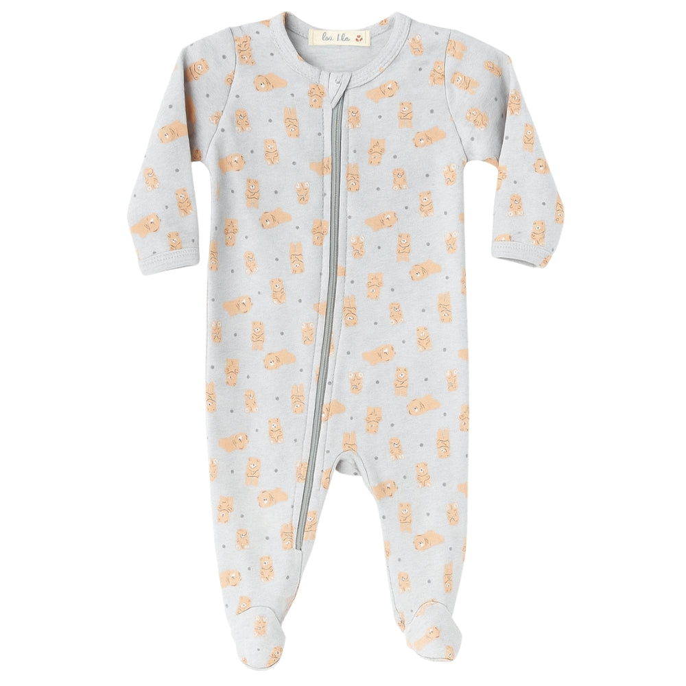 Pijama Le Petite Osos Gris
