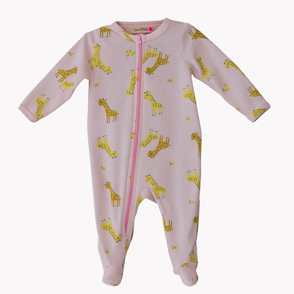 Pijama Le Petite Jirafas Rosa