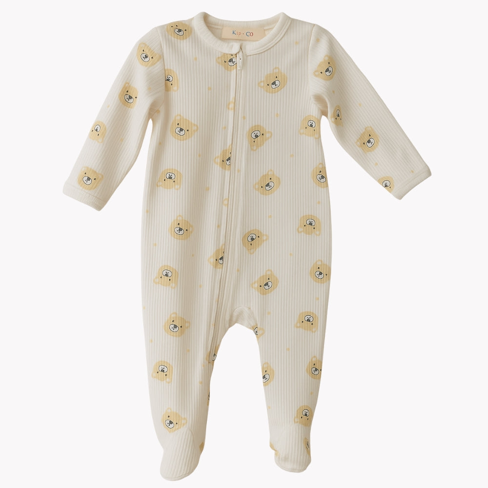 Pijama Le Petite Osos Beige