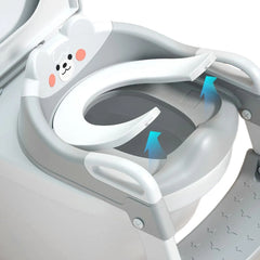 Reductor de baño con escalera