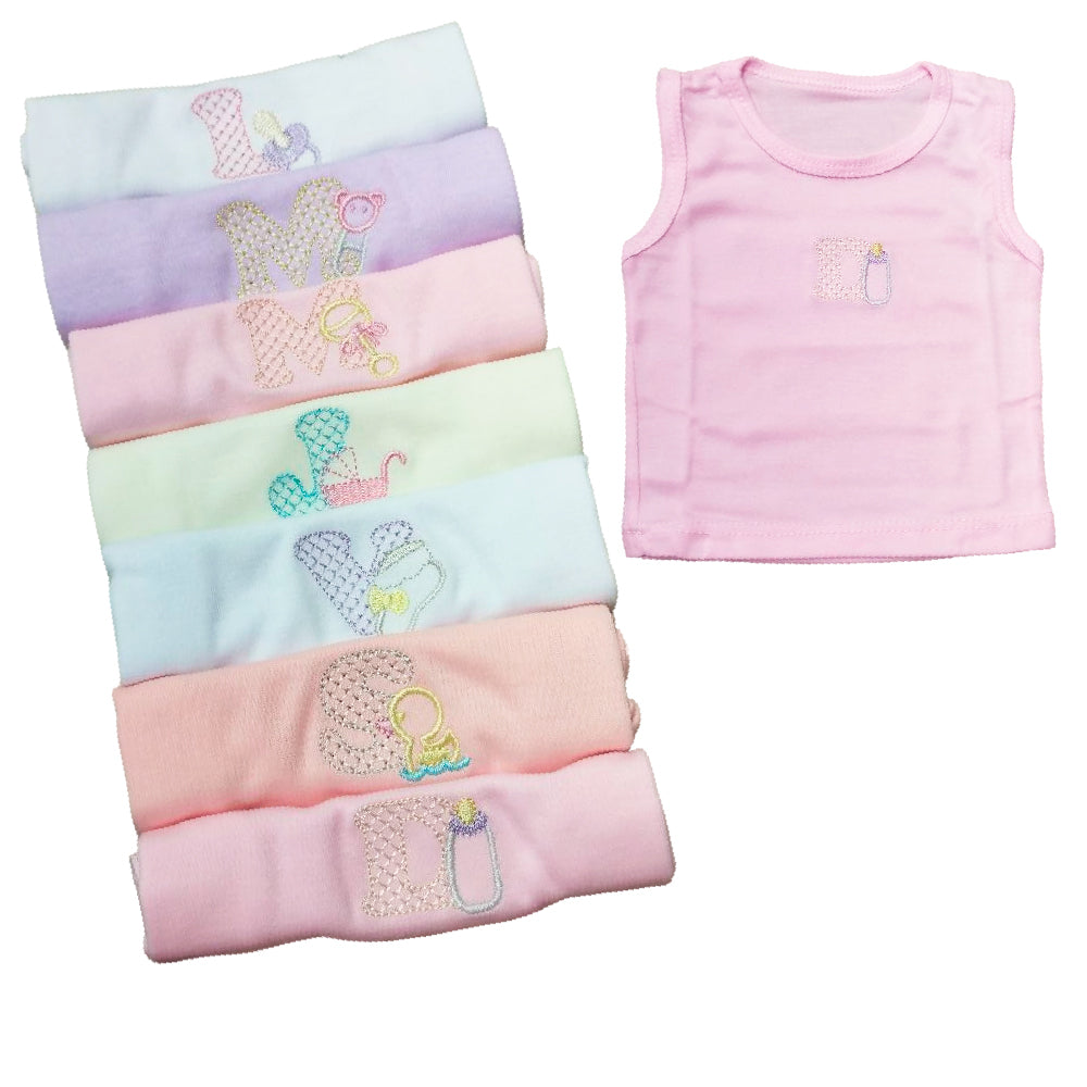 Semanario Janels x 7 Camisillas