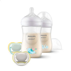 Set de teteros Avent natural Response 4 piezas