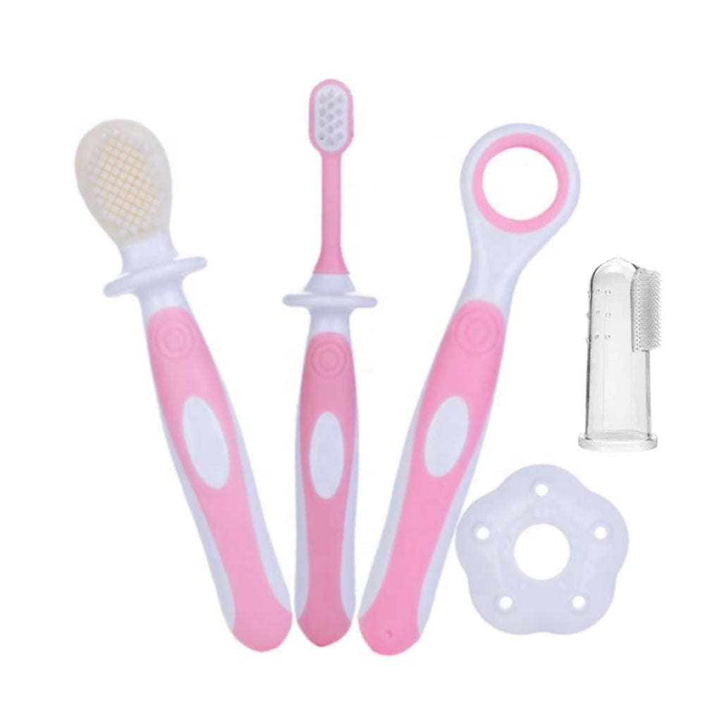 Set de cepillos masajeador de dientes y encías Boogy