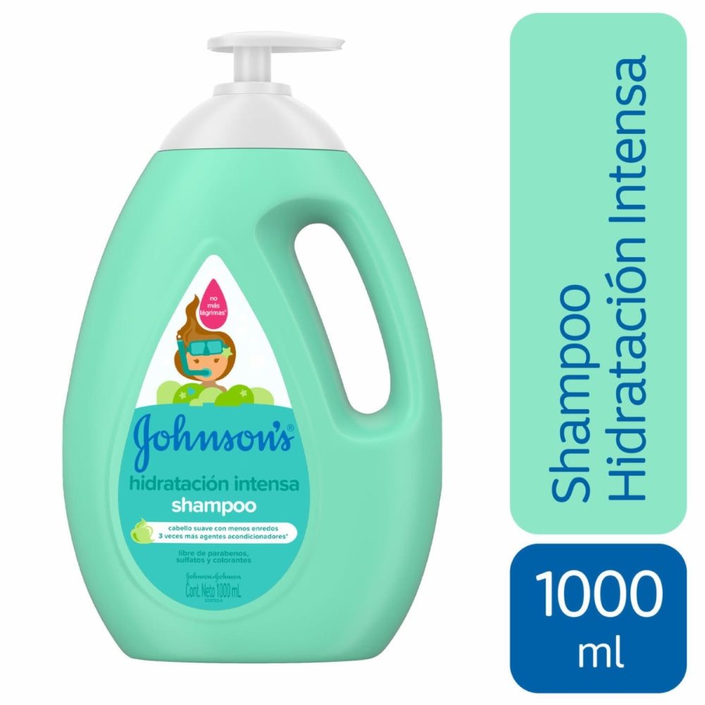 Shampoo Johnsons Hidratación Intensa X 1000 ml