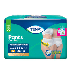Pañales Tena Pants Clasic Talla M x 16 Unds