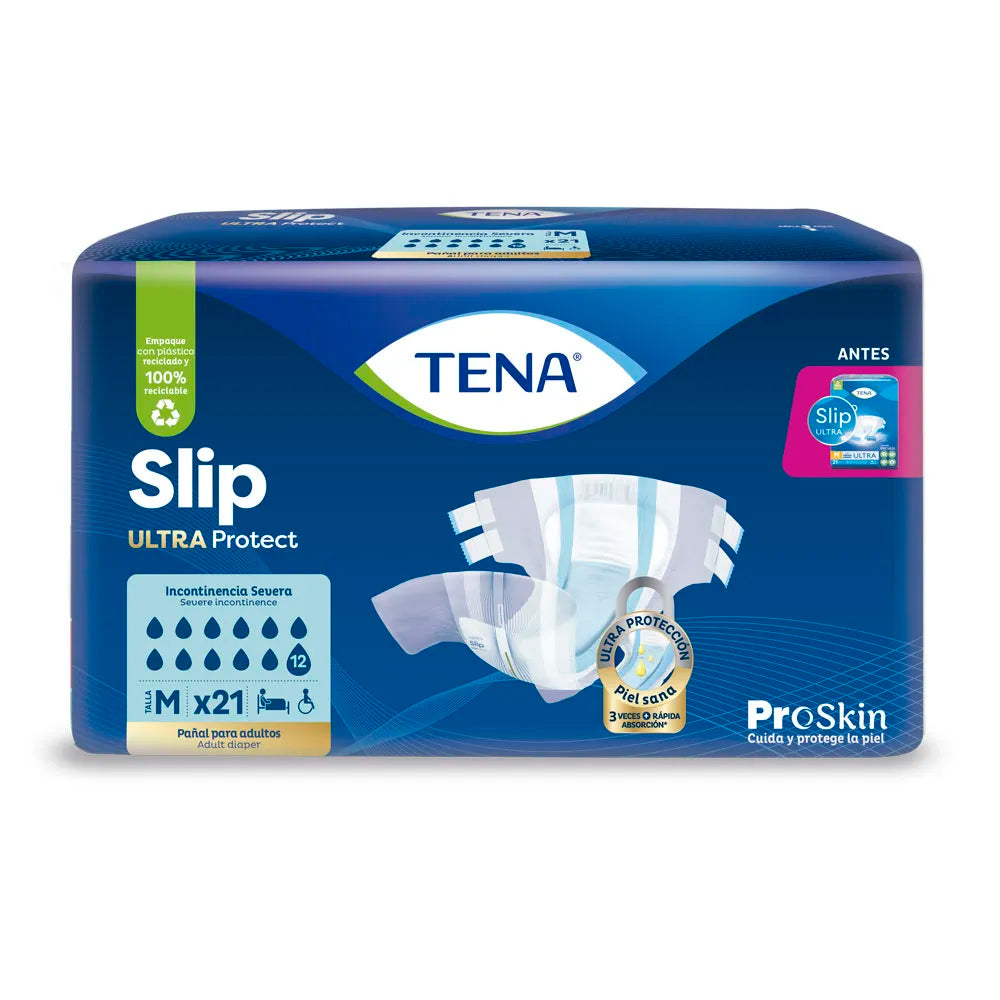 Pañales Tena Slip Talla M x 21 Unds