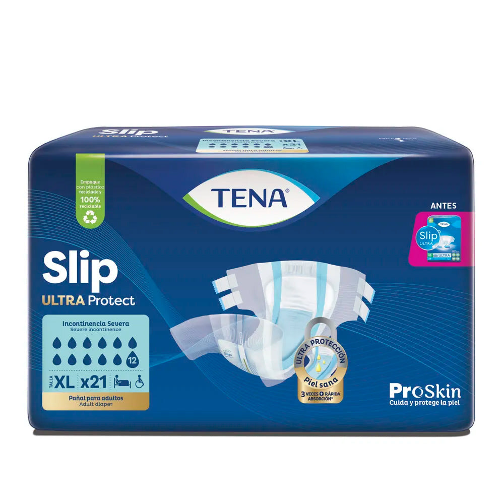 Pañales Tena slip Talla XL x 21 Unds