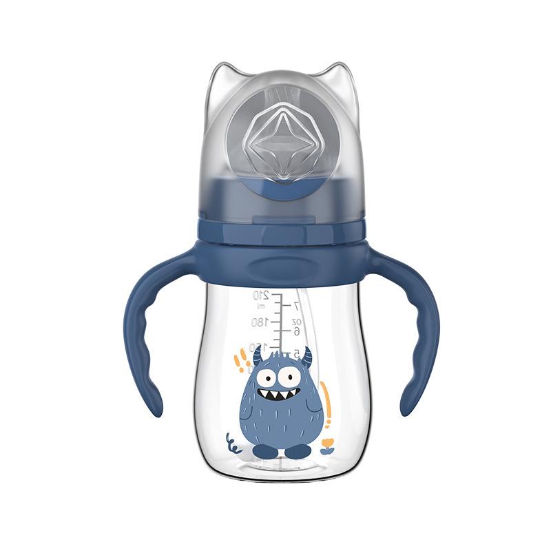Tetero 9 oz Antiderrames con Asas – Sistema Anticólicos