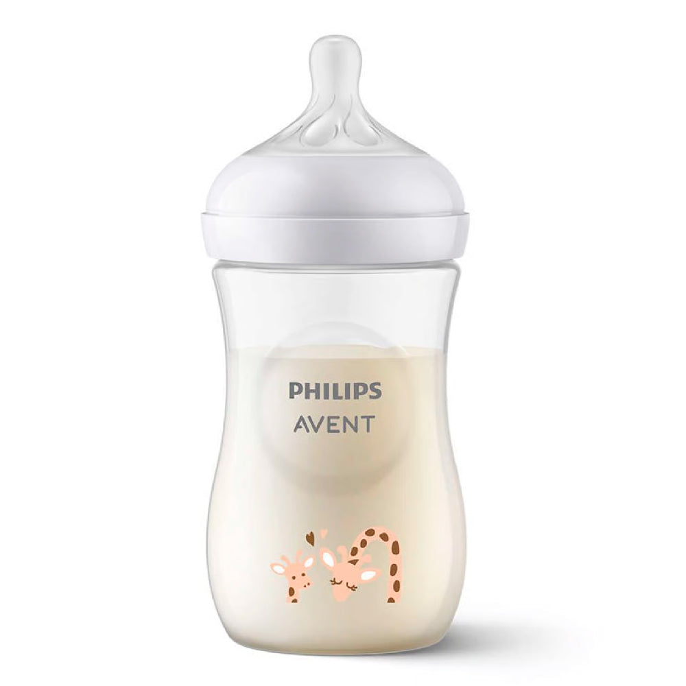 Tetero Avent Natural 9 Oz Jirafa