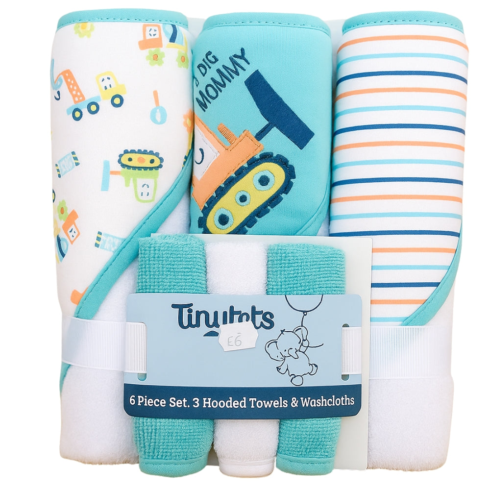 Toalla x 3 + 3 Babitas Tinytots