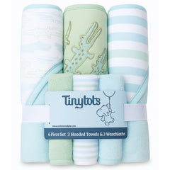 Toalla x 3 + 3 Babitas Tinytots