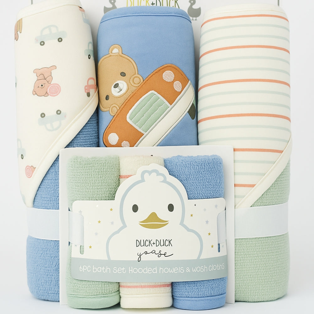 Toalla x 3 + 3 Babitas Tinytots
