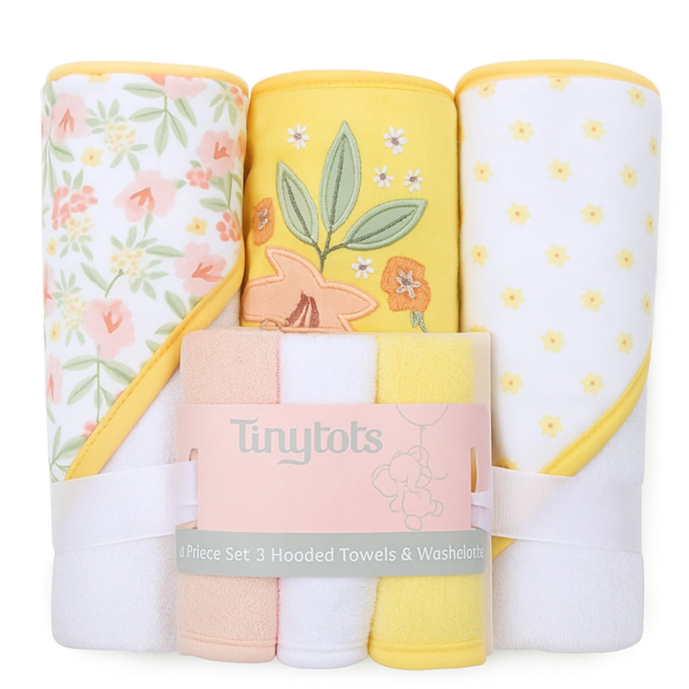 Toalla x 3 + 3 Babitas Tinytots