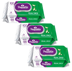 Toallitas pequeñin Aloe Vera x 300 Unds