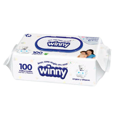 Toallitas Winny Aloe Vera x 100 Unds