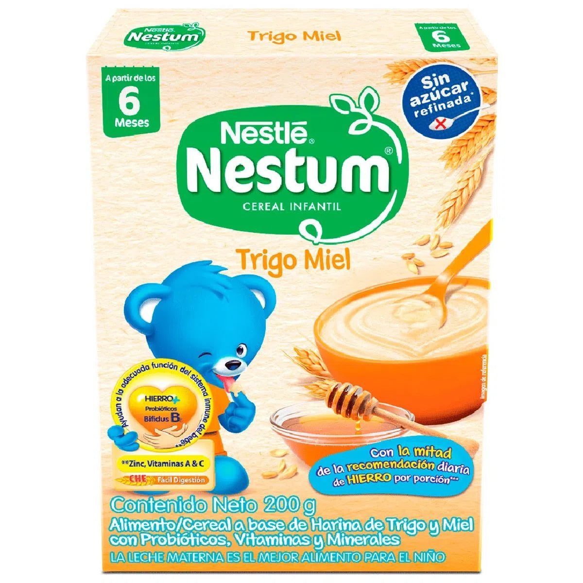Cereal Nestum Trigo Miel x 200 g