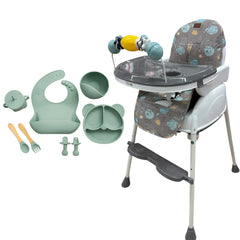 Silla comedor Shine 3 en 1 Promo con vajilla