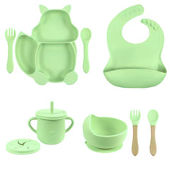 Vajilla en silicona Zorro Verde