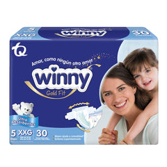 Pañales Winny Gold etapa 5/XXG x 30 Unds