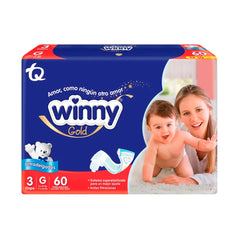 Pañales Winny Gold etapa 3/G x 60 Unds