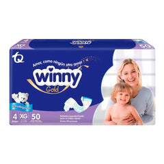 Pañales Winny Gold etapa 4/XG x 50 Unds