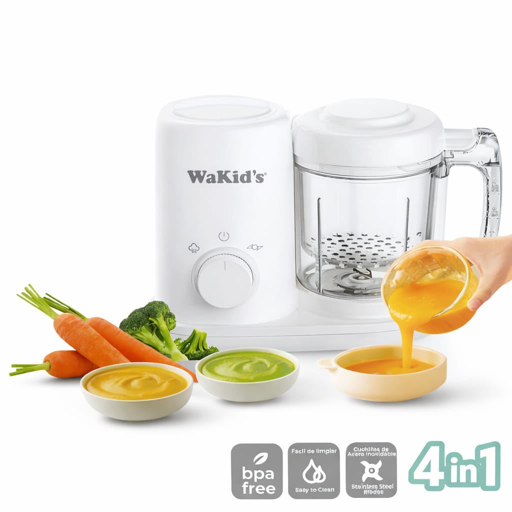 Procesador de Alimentos para Bebé WaKid’s 4 en 1