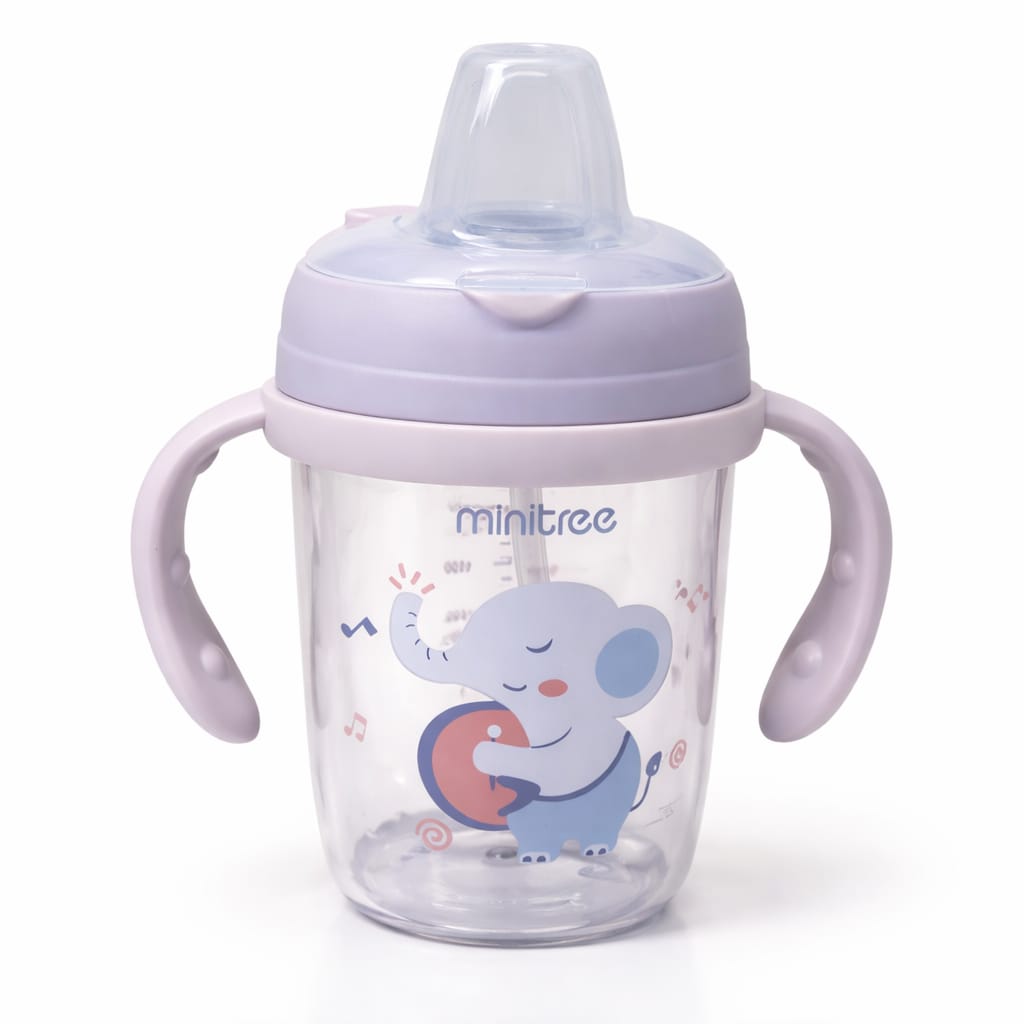 Vaso entrenador con asas
