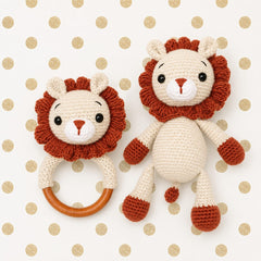 Sonajero y Peluche de Apego (Amigurumi)