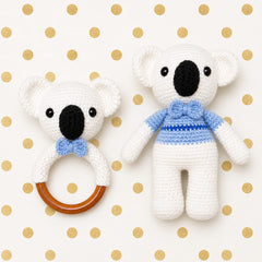 Sonajero y Peluche de Apego (Amigurumi)