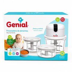 Procesadora de Alimentos Recargable Genial