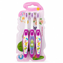 Cepillo Dental Infantil x3 Unidades