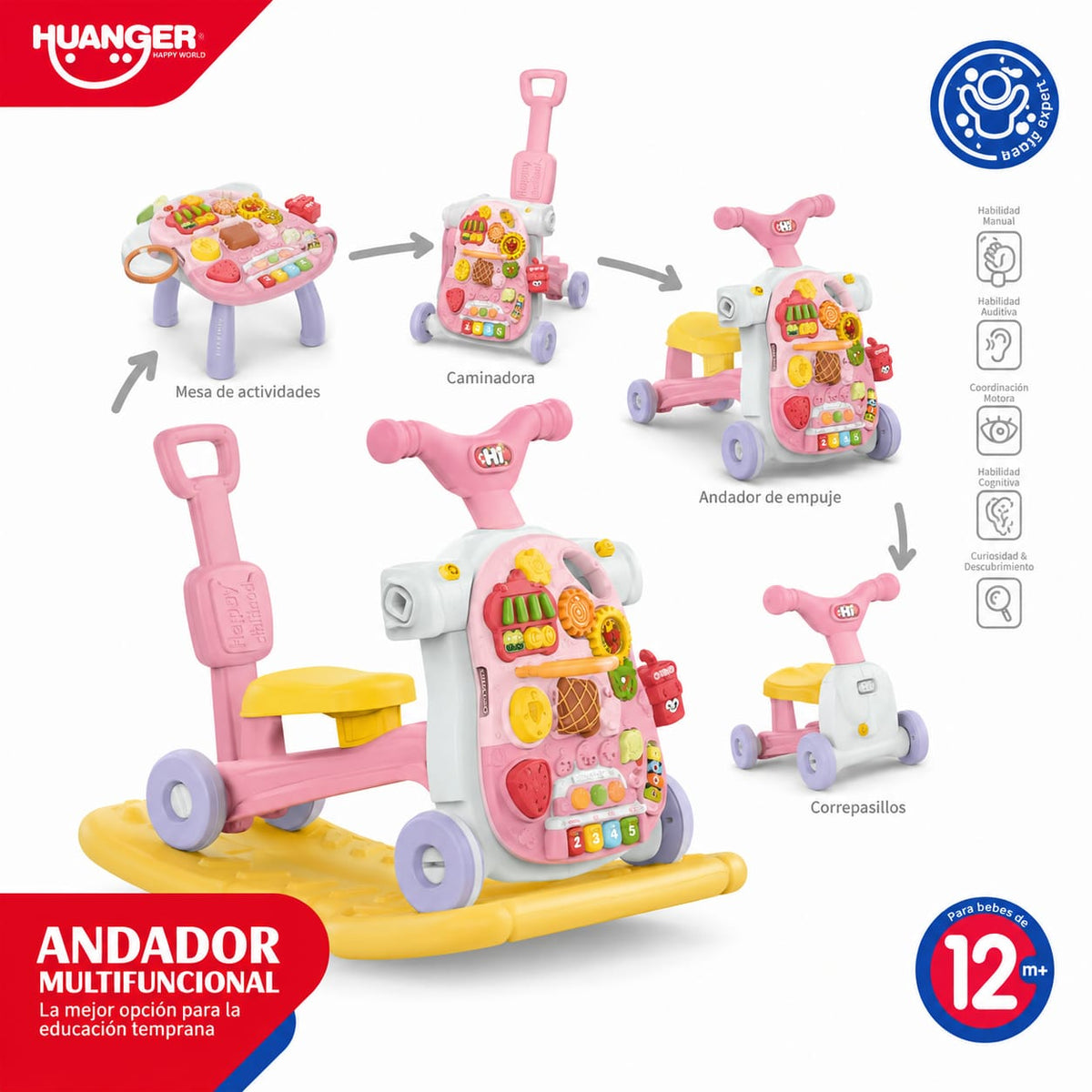Andador Multifuncional 5 en 1