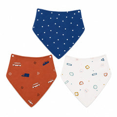 Set de Bandanas Babero x3 Unidades