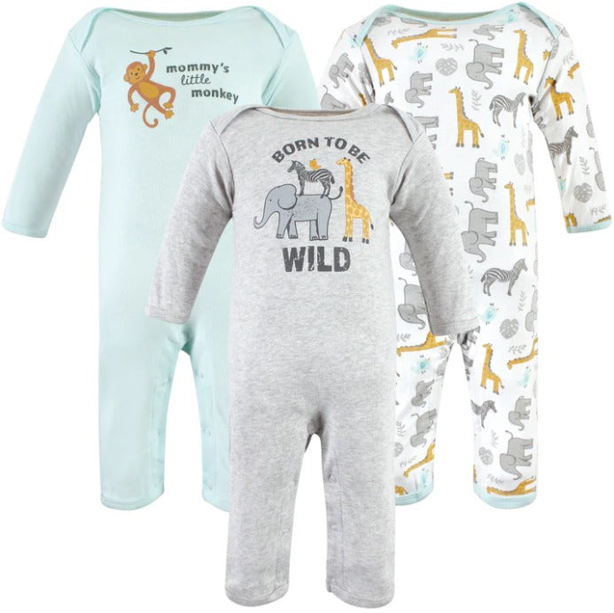 Pijama Hudson Baby x 3 Unds