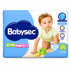 Pañales Babysec Etapa 3/GX 30 Unds