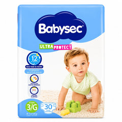 Pañales Babysec Etapa 3/GX 30 Unds